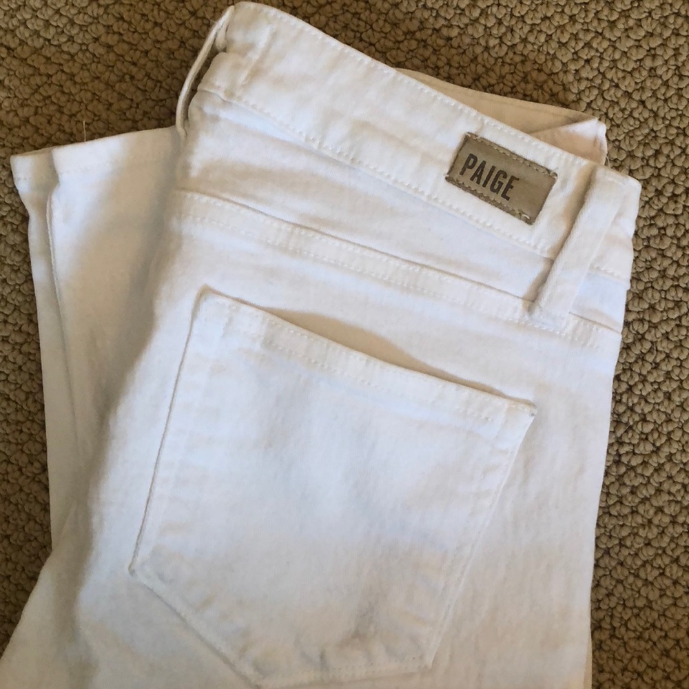 Paige white jeans